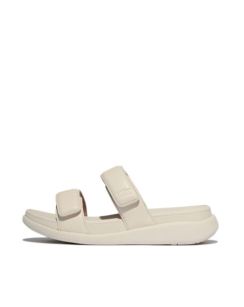 Mules à deux barres réglables F-Mode Go beige Paris