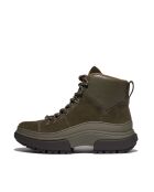 Bottines à lacets Wylder en daim olive foncé