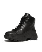 Bottines Wylder à lacets en cuir noires