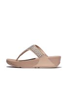 Tongs Lulu Maxi-Crystal beige classique