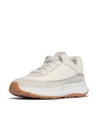 Sneakers effet moumoute F-Mode crème