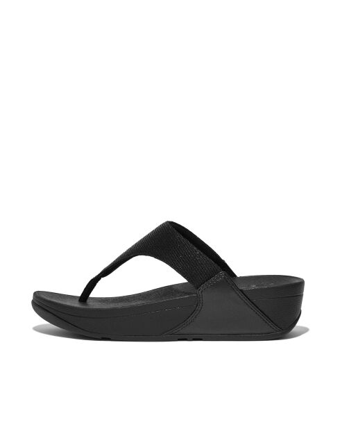 Tongs Toe-Post Lulu Shimmerlux noires