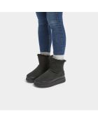 Bottes en peau lainée double face Gen-Ff Mini noires