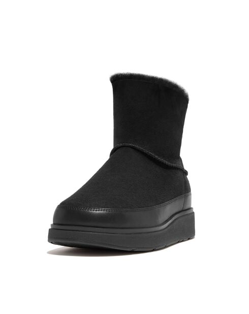 Bottes en peau lainée double face Gen-Ff Mini noires
