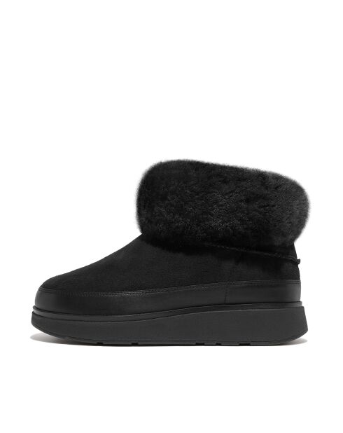 Bottes en peau lainée double face Gen-Ff Mini noires