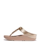 Tongs Halo Bead-Circle beige métallisé