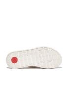 Mules plateforme en cuir F-Mode crèmes