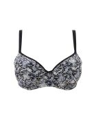 Haut de maillot de bain At the World's End imprimé animal noir