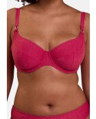 Haut de maillot de bain Reflet cerise