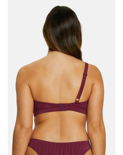 Haut de maillot de bain brassière sans armatures On Board rouge rhododendron