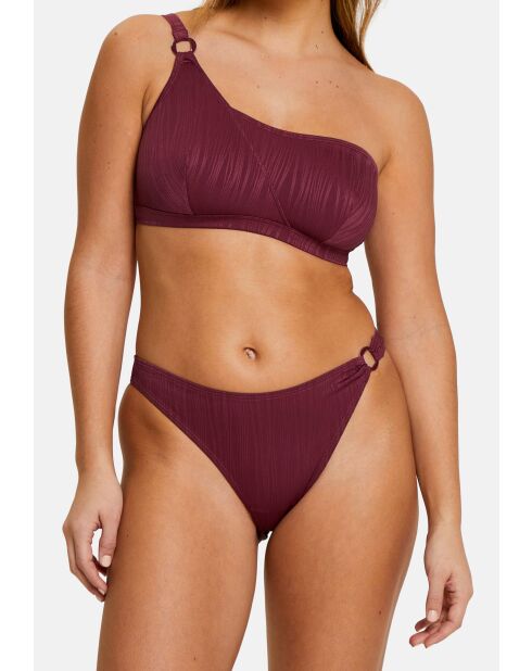 Haut de maillot de bain brassière sans armatures On Board rouge rhododendron