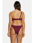 Haut de maillot de bain brassière sans armatures On Board rouge rhododendron