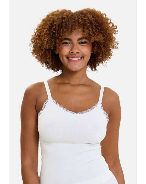 Caraco homewear Agathe ivoire