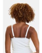 Caraco homewear Agathe ivoire