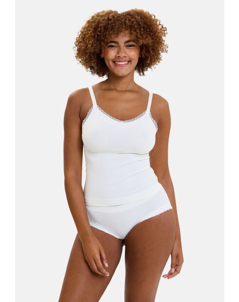Caraco homewear Agathe ivoire