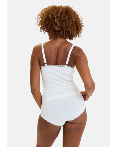 Caraco homewear Agathe ivoire