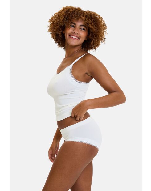 Caraco homewear Agathe ivoire