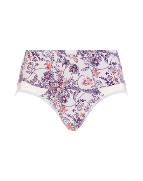 Shorty Complice imprimé paisley mûre & mandarine