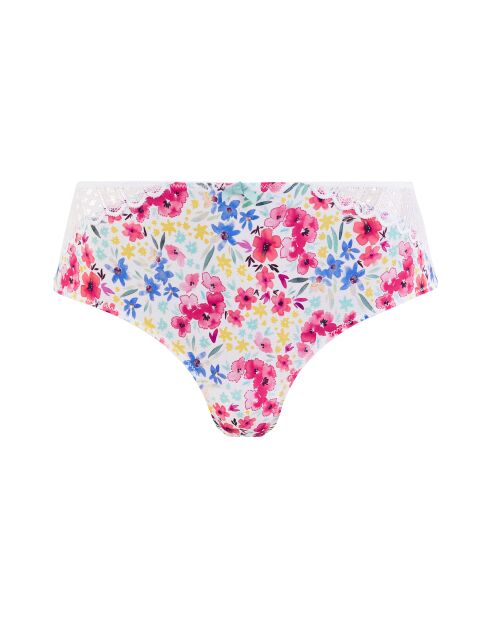 Shorty Talentueuse imprimé aquarelle florale