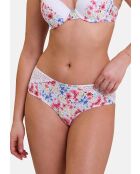 Shorty Talentueuse imprimé aquarelle florale