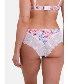 Shorty Talentueuse imprimé aquarelle florale