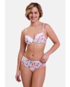 Shorty Talentueuse imprimé aquarelle florale