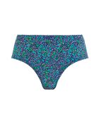 Shorty Espiègle imprimé liberty bleu