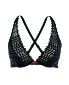 Soutien-gorge Talentueuse imprimé graphique cercles colorés