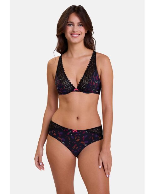 Soutien-gorge Talentueuse imprimé graphique cercles colorés