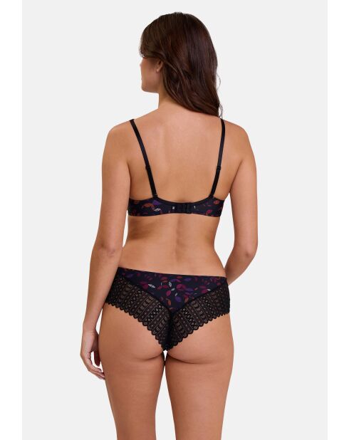 Soutien-gorge Talentueuse imprimé graphique cercles colorés