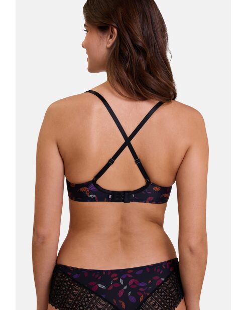 Soutien-gorge Talentueuse imprimé graphique cercles colorés