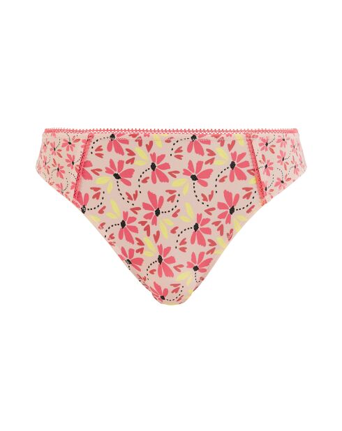 Culotte Trépidante imprimé illusion florale