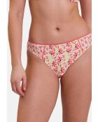 Culotte Trépidante imprimé illusion florale