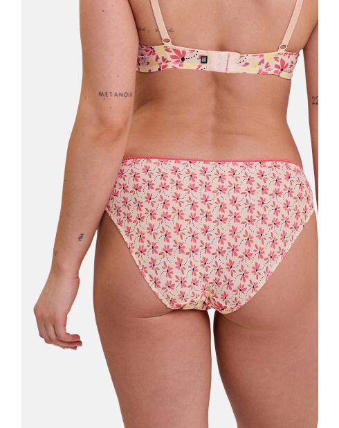 Culotte Trépidante imprimé illusion florale