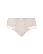 Shorty Complice imprimé graphique taupe