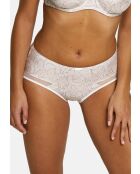 Shorty Complice imprimé graphique taupe
