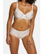 Shorty Complice imprimé graphique taupe