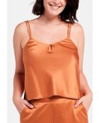 Caraco homewear Glam Chic soleil caramelisé