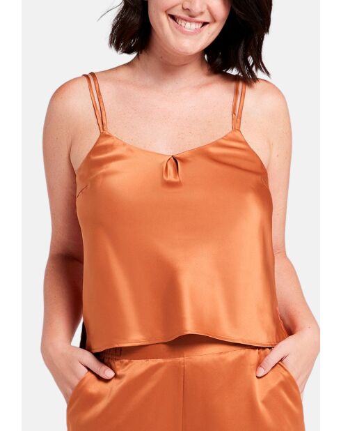 Caraco homewear Glam Chic soleil caramelisé