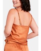Caraco homewear Glam Chic soleil caramelisé
