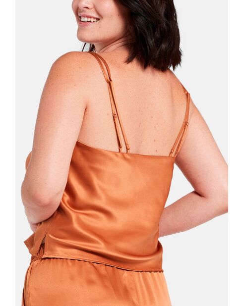 Caraco homewear Glam Chic soleil caramelisé