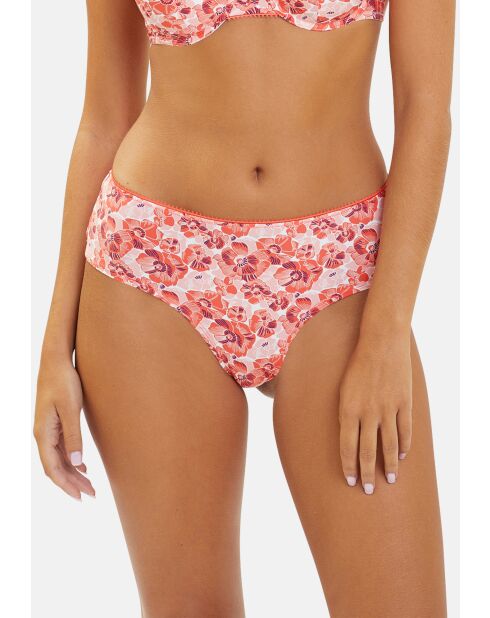 Shorty Espiègle imprimé floral tendance
