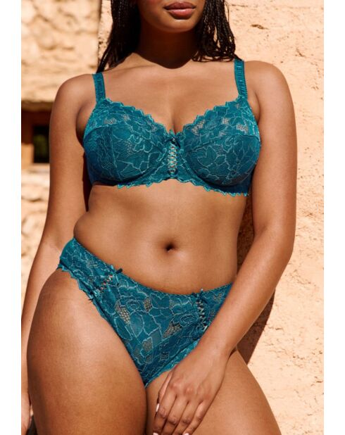 Soutien-gorge Arum bleu céleste