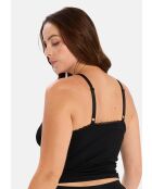 Caraco homewear Agathe noir
