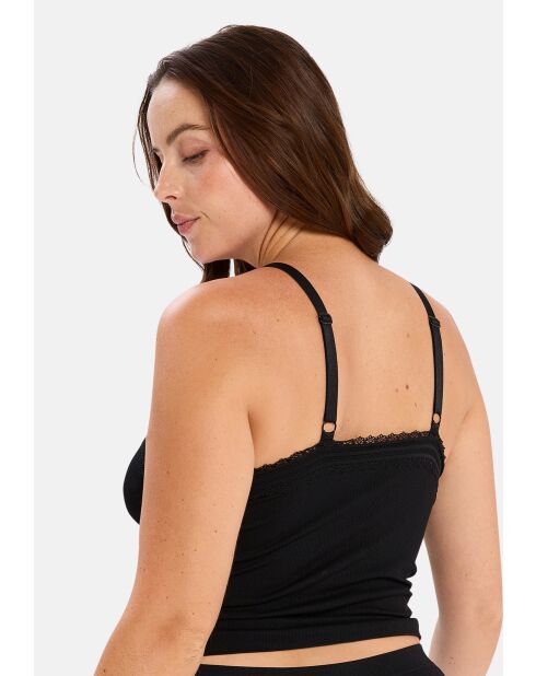Caraco homewear Agathe noir