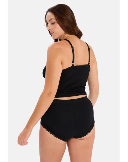Caraco homewear Agathe noir