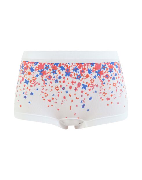 Shorty Zen Fantaisie imprimé pétales zen