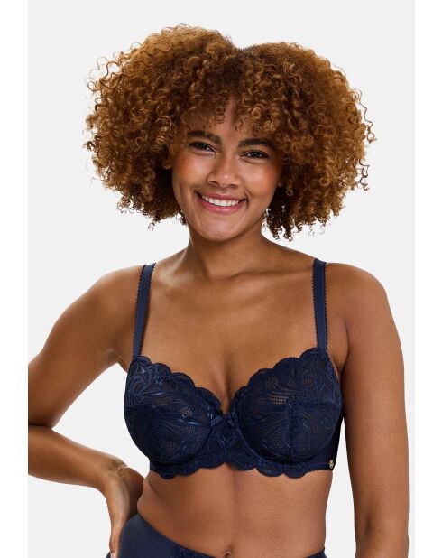 Soutien-gorge Ariane bleu marine