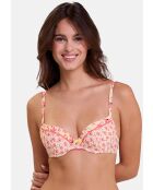 Soutien-gorge Trépidante imprimé illusion florale