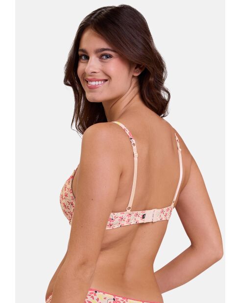 Soutien-gorge Trépidante imprimé illusion florale